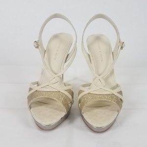 Charles and Keith Open Toe High Heels Size 38/7.5